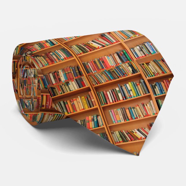 Lesewortlesung der virtuellen Bibliothek Krawatte (Gerollt)