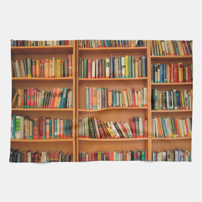 Lesewortlesung der virtuellen Bibliothek Küchentuch (Horizontal)