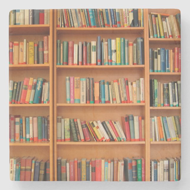 Lesewortlesung der virtuellen Bibliothek Steinuntersetzer (Vorderseite)