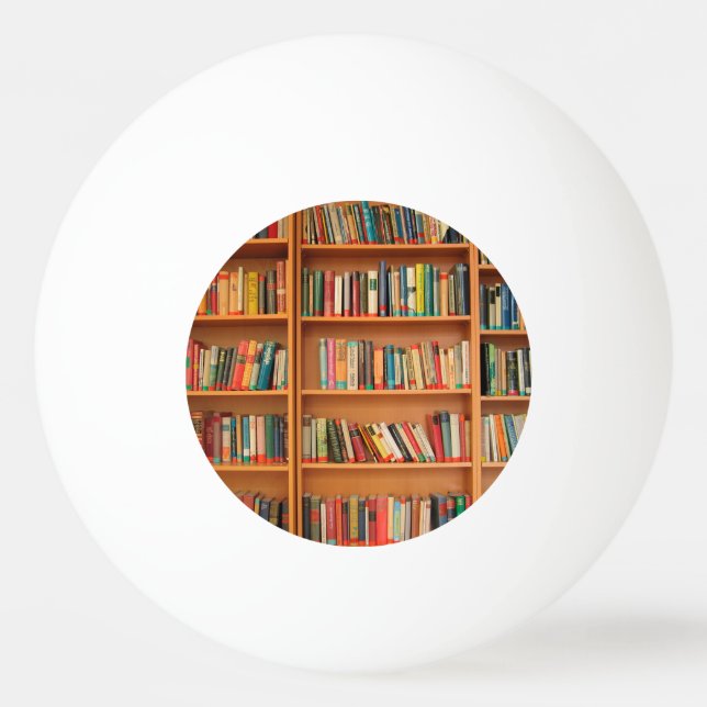 Lesewortlesung der virtuellen Bibliothek Tischtennisball (Vorderseite)