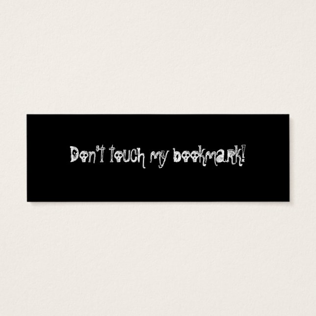 Lesezeichen (Rückseite)