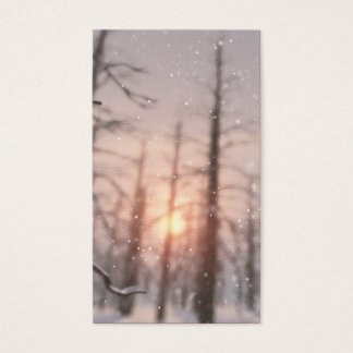 Lesezeichen der Winternacht