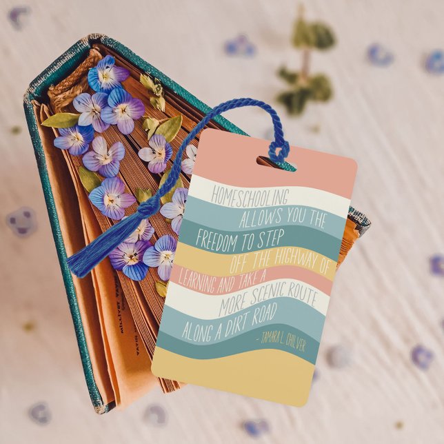 Lesezeichen für die Bildung von Homeschoools Ausweis (Von Creator hochgeladen)