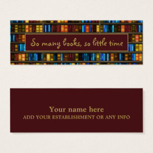 Lesezeichen für die virtuelle Bibliothek