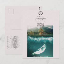 Lesezeichen für Werbematerial für Logos Postkarte