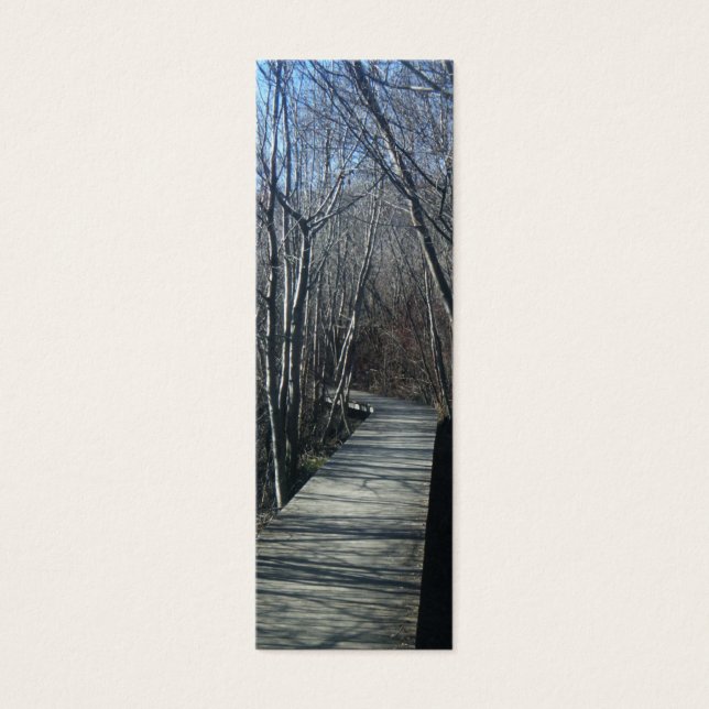 Lesezeichen "Walk Path Nature" (Vorderseite)