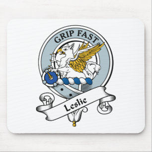 Leslie-Clan-Abzeichen Mousepad