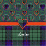 Leslie-Clan karierter schottischer Tartan Fotoskulptur Schlüsselanhänger<br><div class="desc">Ein reizender Entwurf basiert auf dem wirklichen schottischen Tartan</div>