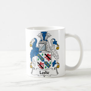 Leslie-Familienwappen Kaffeetasse