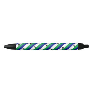 Lesotho Flag Ballpoint Pen Kugelschreiber