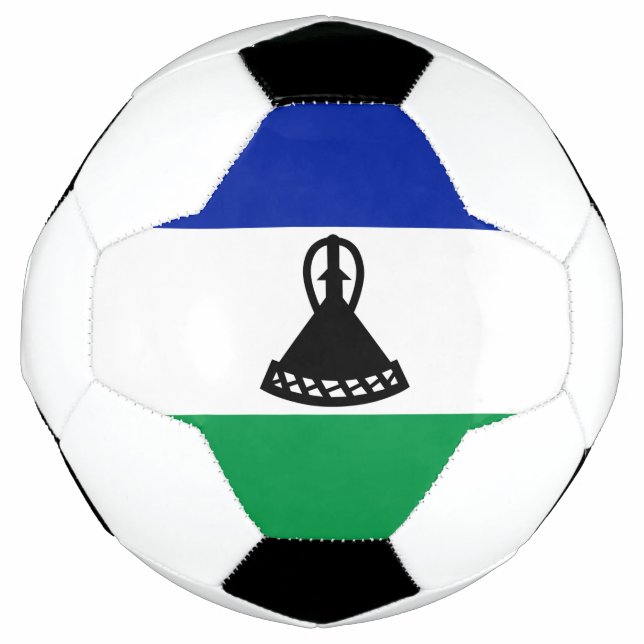 Lesotho Flag Fußball (Vorderseite)