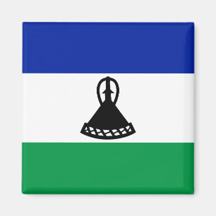 Lesotho Flag Magnet