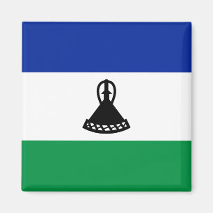 Lesotho Flag Magnet