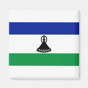 Lesotho Flag Magnet