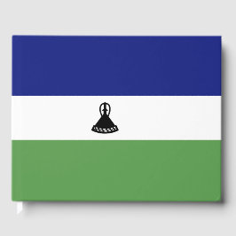Lesotho-Flagge Gästebuch