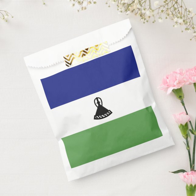 Lesotho-Flagge Geschenktütchen (Versiegelt)