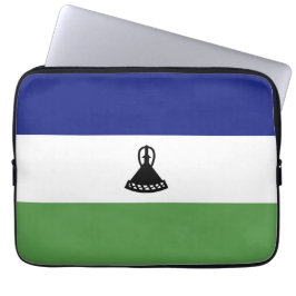 Lesotho-Flagge Laptopschutzhülle