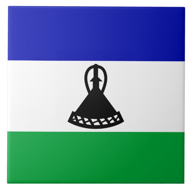 LESOTHO FLIESE (Vorderseite)