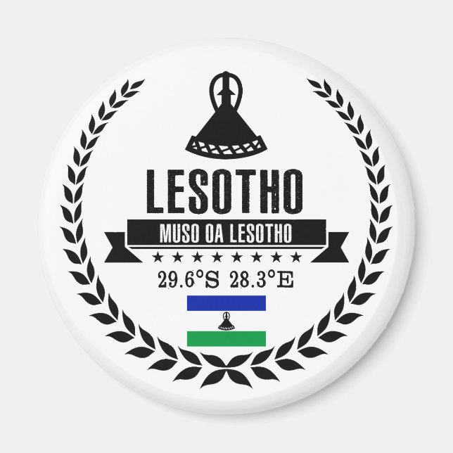 Lesotho Magnet (Vorne)