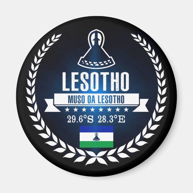 Lesotho Magnet (Vorne)