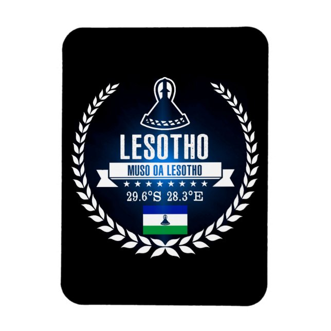 Lesotho Magnet (Vertikal)