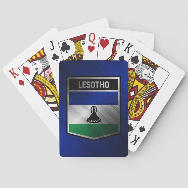 Lesotho Spielkarten (Rückseite)