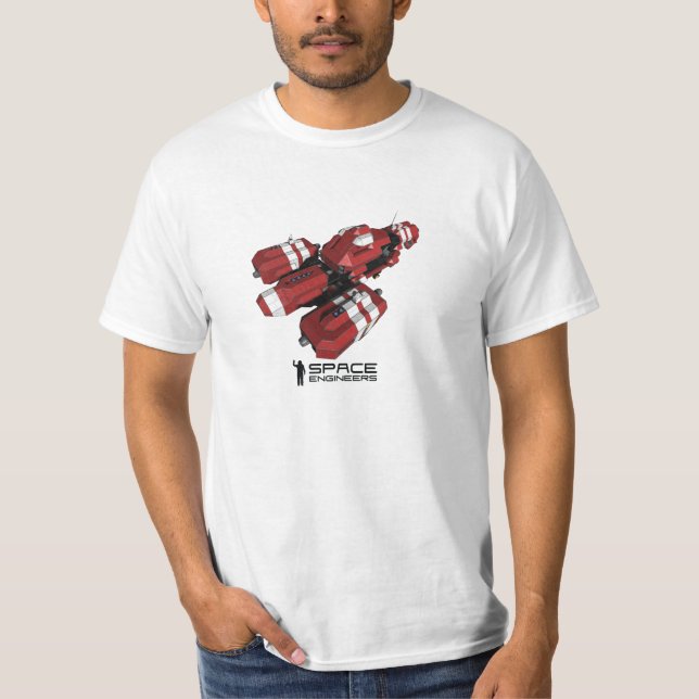 L'espace machine le T-shirt des hommes - bateau (Devant)