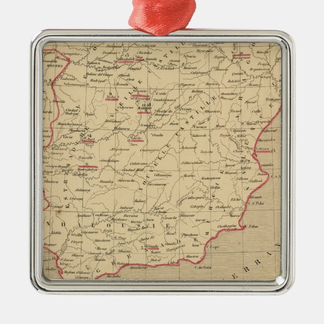 L'Espagne 1492 1640 Silbernes Ornament (Vorne)