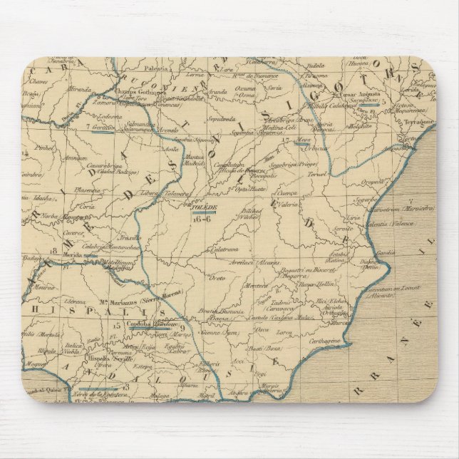 L'Espagne 585 a 756 Mousepad (Vorne)