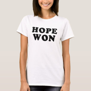 L'espoir a gagné le T-shirt de victoire d'Obama