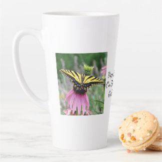 L'Espoir Flotte Dans Une Grande Tasse Latte SVGTST