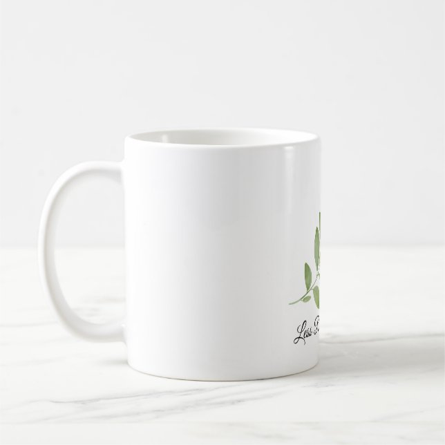 Less Rush More Life Coffee Mug Kaffeetasse (Links)