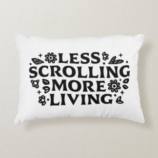Less scrolling more living mindfulness quotes dekokissen
