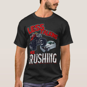 Less Talking More Crushing Monster alpaca gay rig T-Shirt