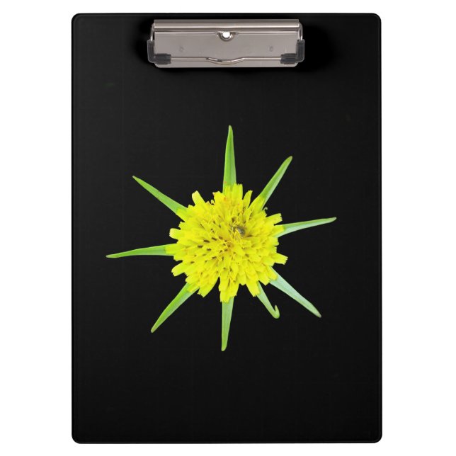 Lesser Goats-beard Wild Flower Clipboard Klemmbrett (Vorderseite)
