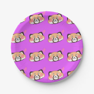 Lesser Panda von Lilia Paper Tellers Pappteller