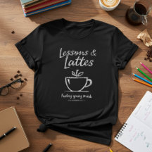 Lessons & Lattes Lehrer Design — Kaffee Lehrer