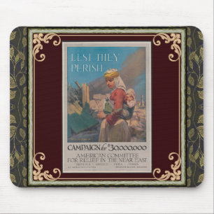 Lest They Perish Poster Mauspad