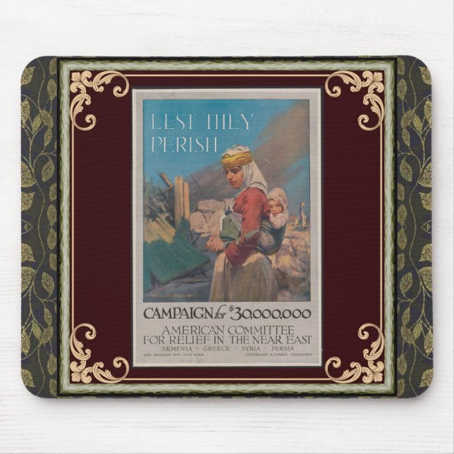 Lest They Perish Poster Mauspad (Vorne)