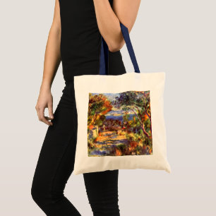 L'Estaque von Pierre Renoir, Vintage Impressionism Tragetasche