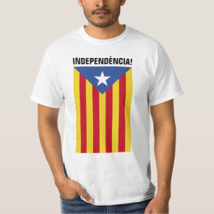 L'Estelada Blava - blauer Stern-Flagge Katalonien T-Shirt