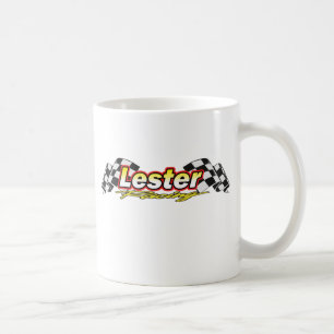 Lester, der Tasse läuft