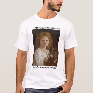 Lesung ist Funda-Geistes--W-ARTIG T-Shirt