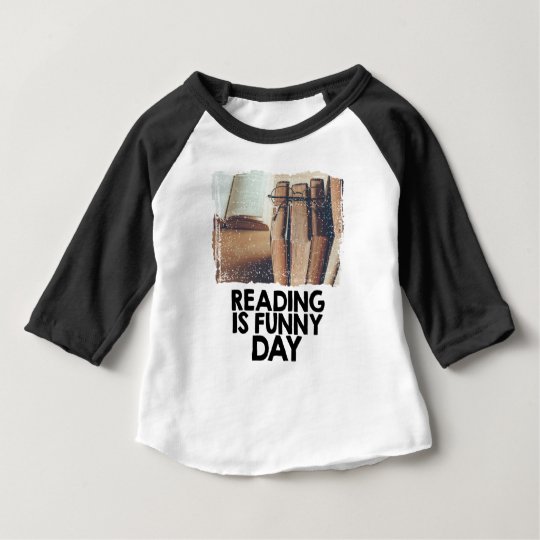 Lesung ist lustiger Tag Baby T-shirt