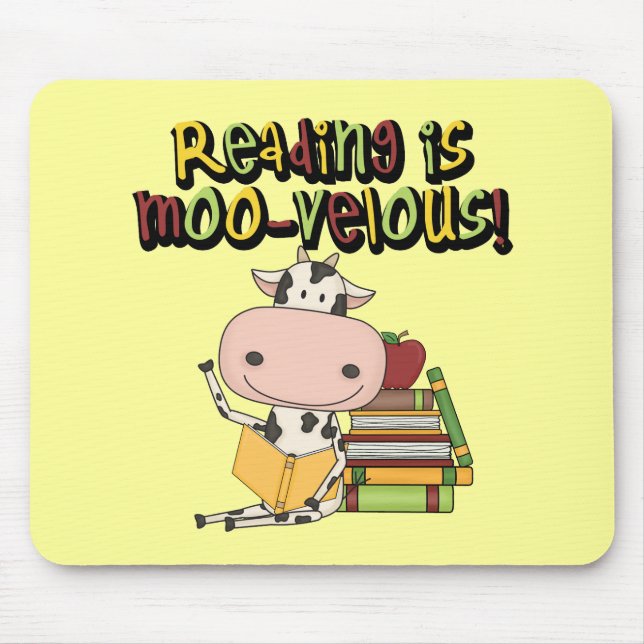 Lesung ist MOO-velous Mousepad (Vorne)