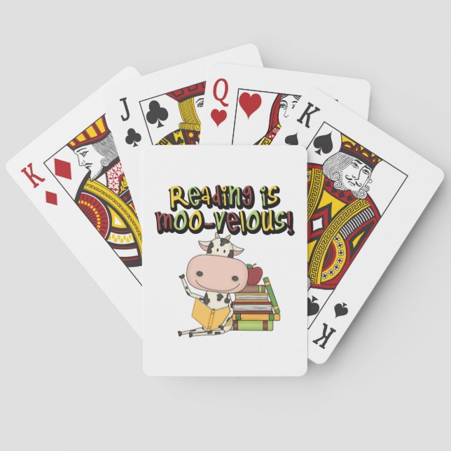 Lesung ist MOO-velous Spielkarten (Rückseite)