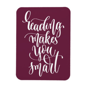 Lesung macht Sie intelligent Magnet