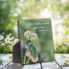 Let All That You Do Be Done In Love Fotoplatte