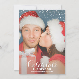 LET EST CARTE PHOTO DE VACANCES DE LA NEIGE %PIPE%