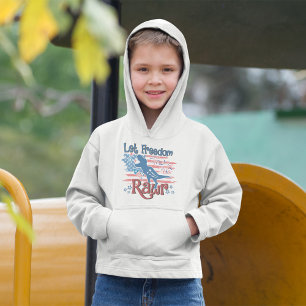 Let Freedom Rawr Kids 4. Juli Hoodie